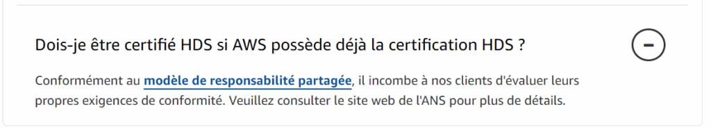 responsabilité partagée d'un cloud provider